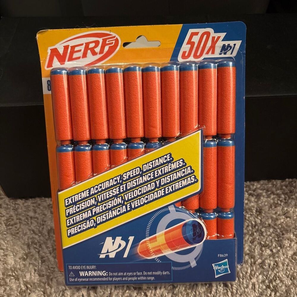 Nerf Orange and Blue Action-figures-playsets